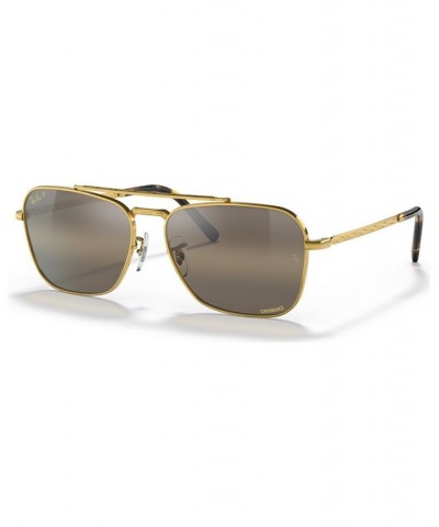 Unisex Polarized Sunglasses RB3636 NEW CARAVAN 55 Legend Gold-Tone 1 $57.04 Unisex