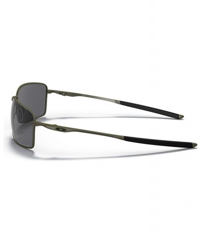 Polarized Square Wire Polarized Sunglasses OO4075 Dark Grey/Grey Polarized $23.00 Unisex