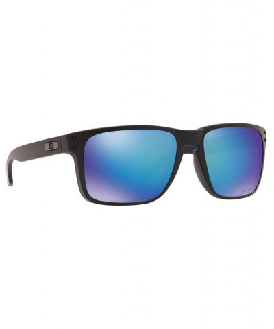 Men's Polarized Sunglasses OO9417 HOLBROOK MATTE BLACK/PRIZM SAPPHIRE POLARIZED $38.16 Mens