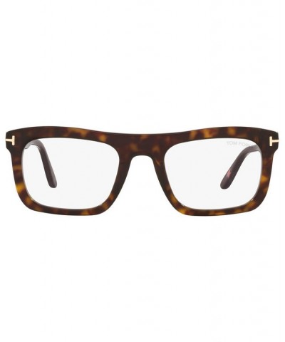 FT5757-B Men's Rectangle Eyeglasses Tortoise $108.75 Mens