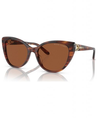 Women's Sunglasses RL8215BU Stripped Havana $53.04 Womens