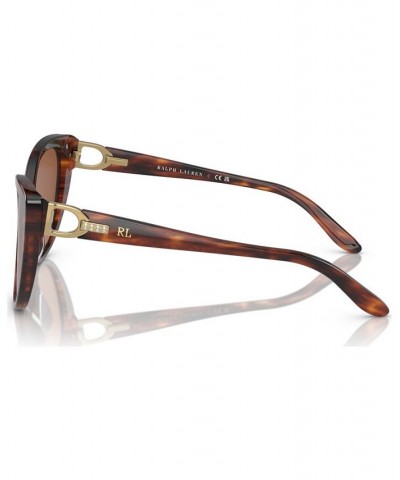 Women's Sunglasses RL8215BU Stripped Havana $53.04 Womens