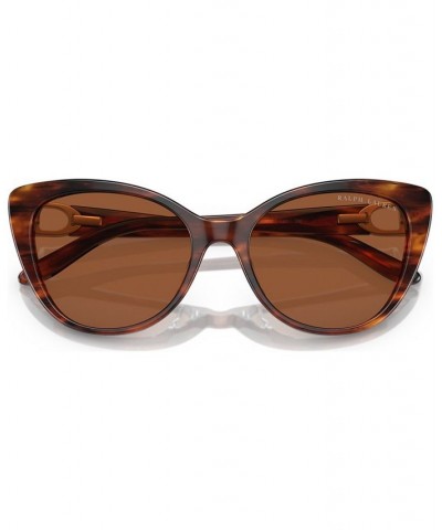 Women's Sunglasses RL8215BU Stripped Havana $53.04 Womens