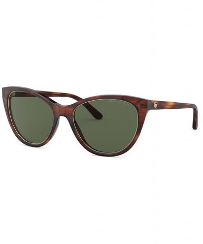 Sunglasses 0RL8186 STRIPPED HAVANA/BOTTLE GREEN $52.00 Unisex