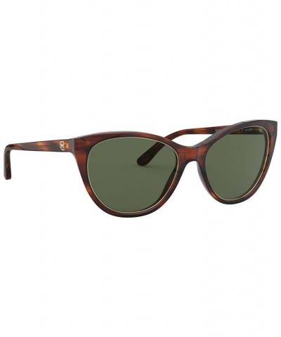 Sunglasses 0RL8186 STRIPPED HAVANA/BOTTLE GREEN $52.00 Unisex