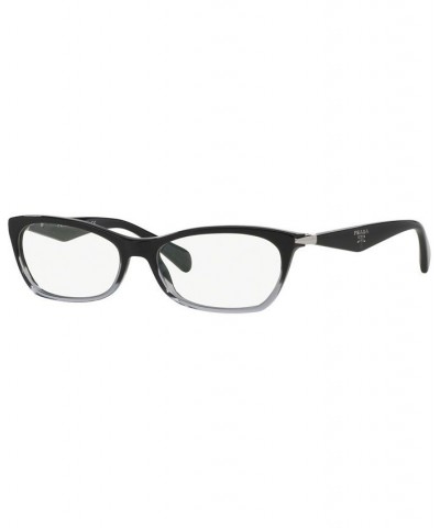 PR 15PV Women's Irregular Eyeglasses Black Grad $73.25 Womens