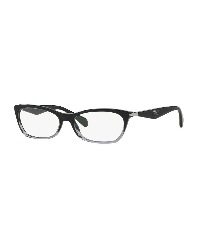 PR 15PV Women's Irregular Eyeglasses Black Grad $73.25 Womens