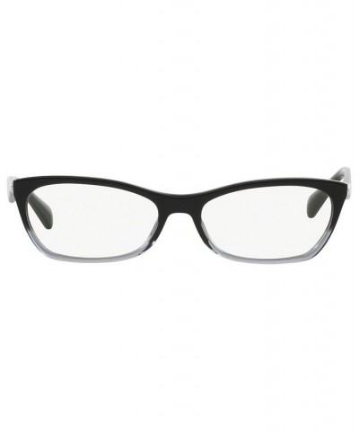 PR 15PV Women's Irregular Eyeglasses Black Grad $73.25 Womens