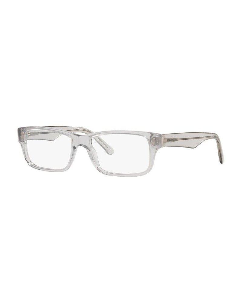 PR 16MV Men's Rectangle Eyeglasses Gray Crystal $35.63 Mens