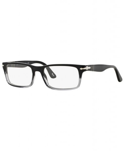 PO3050V Men's Rectangle Eyeglasses Black Grad $33.67 Mens