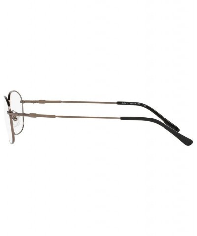 SF9002 Men's Oval Eyeglasses Shiny Gunm $28.90 Mens