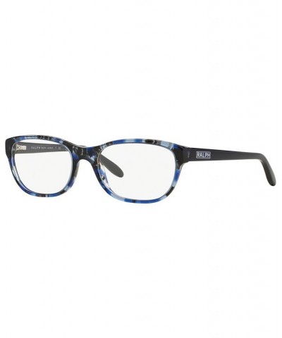 RA7043 Women's Square Eyeglasses Shiny Blue Tortoise $18.20 Womens
