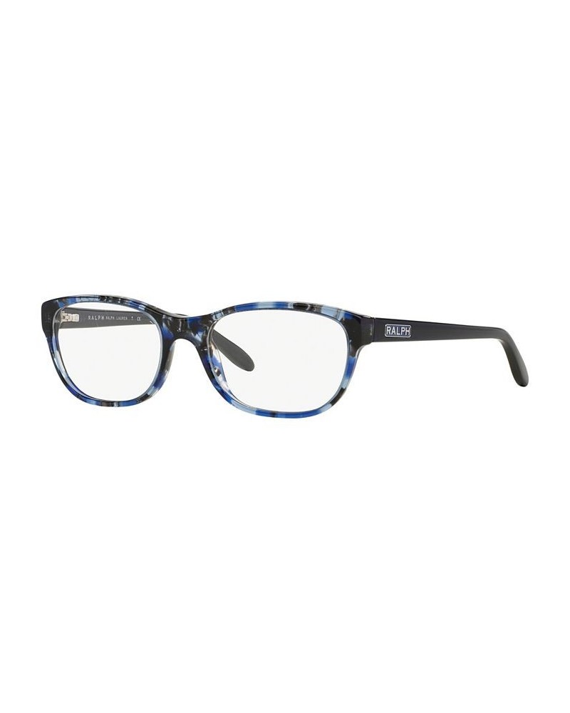 RA7043 Women's Square Eyeglasses Shiny Blue Tortoise $18.20 Womens