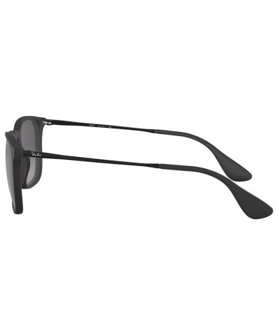 Unisex Low Bridge Fit Sunglasses RB4187F CHRIS 54 Black $32.55 Unisex