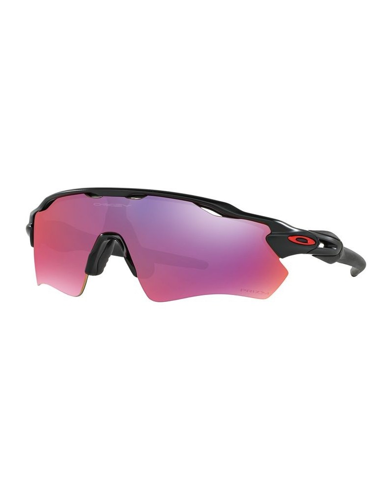 RADAR EV PATH PRIZM ROAD Sunglasses OO9208 38 BLACK MATTE/RED MIRROR $23.32 Unisex