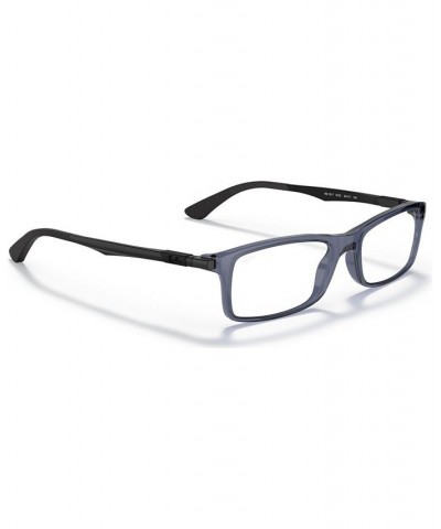 RB7017 Unisex Rectangle Eyeglasses Tortoise $53.48 Unisex