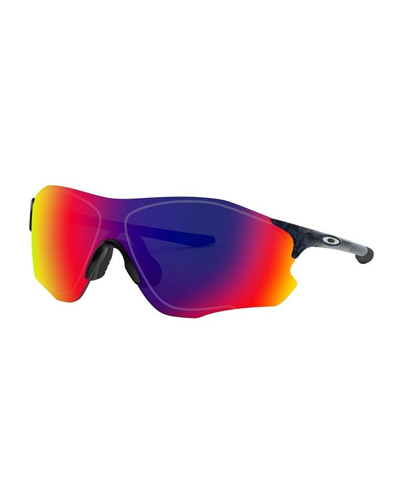 Men's Low Bridge Fit Sunglasses OO9313 EVZero Path 38 Blue $30.43 Mens