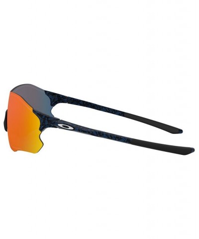 Men's Low Bridge Fit Sunglasses OO9313 EVZero Path 38 Blue $30.43 Mens