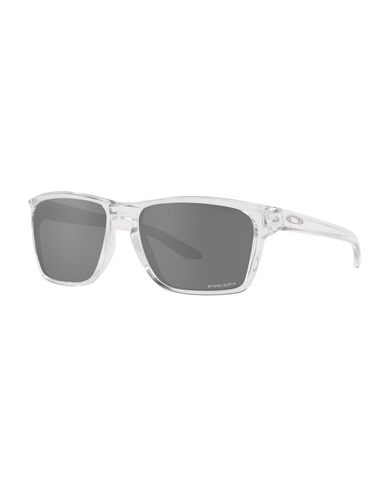 Men's Sunglasses OO9448 Sylas 57 Polished Clear $40.32 Mens