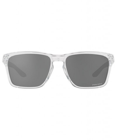 Men's Sunglasses OO9448 Sylas 57 Polished Clear $40.32 Mens