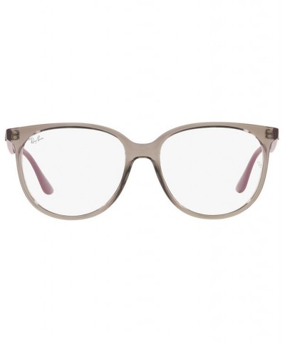 RB4378V OPTICS Women's Square Eyeglasses Transparent $16.94 Womens