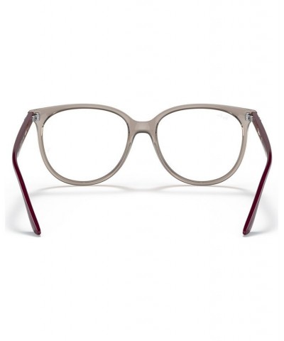 RB4378V OPTICS Women's Square Eyeglasses Transparent $16.94 Womens