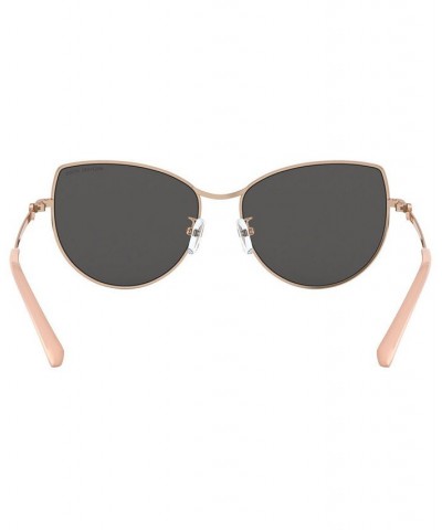 Women's Sunglasses MK1062 LA PAZ 58 Rose Gold/Silver Mirror $29.70 Womens