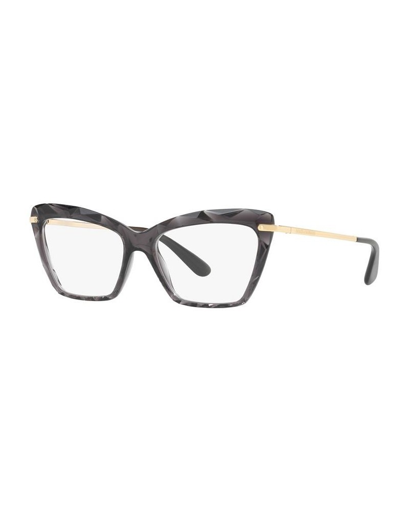 Dolce & Gabbana DG5025 Unisex Round Eyeglasses Transparent Gray $42.00 Unisex