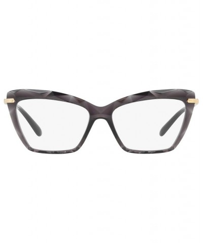 Dolce & Gabbana DG5025 Unisex Round Eyeglasses Transparent Gray $42.00 Unisex