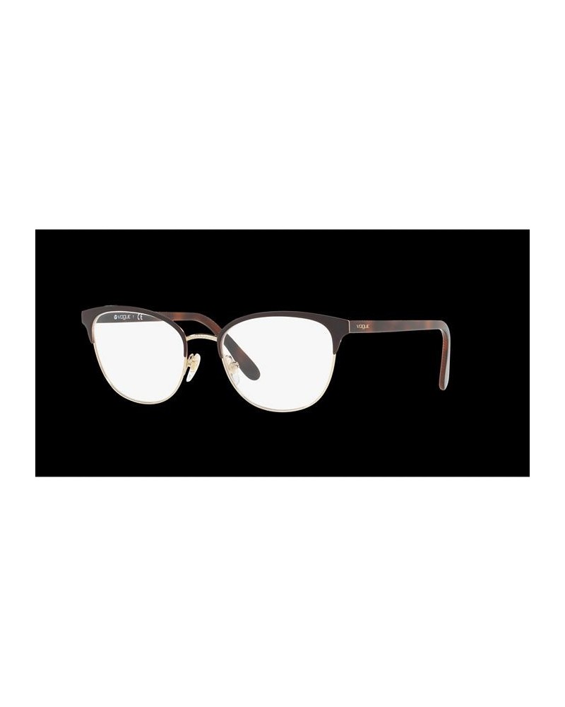 VO4088 Women's Oval Eyeglasses Black Gold $15.10 Womens