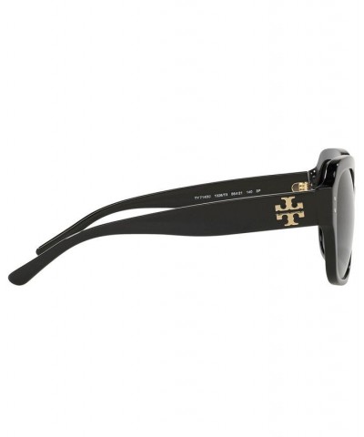 Women's Polarized Sunglasses TY7143U 56 BLACK/GREY GRADIENT POLAR $25.44 Womens