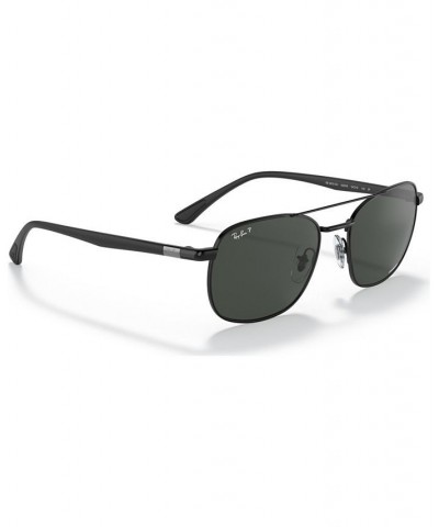 Unisex Polarized Sunglasses RB3670CH 54 BLACK/POLAR DARK GREY $54.72 Unisex