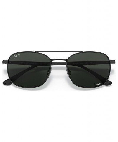 Unisex Polarized Sunglasses RB3670CH 54 BLACK/POLAR DARK GREY $54.72 Unisex