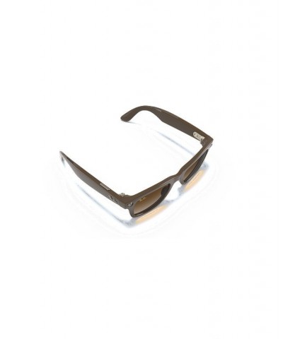 Stories Wayfarer Smart Glasses Shiny Brown $74.75 Unisex