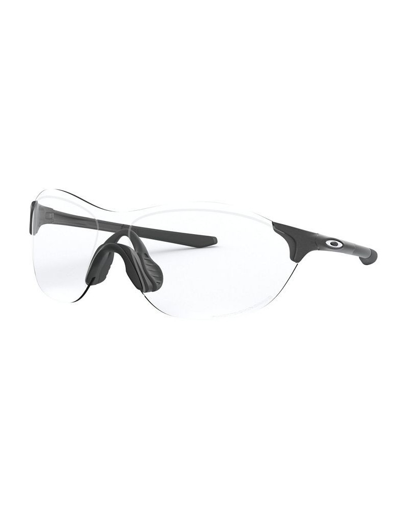 Men's Low Bridge Fit Sunglasses OO9410 EVZero Swift 38 Steel $58.24 Mens