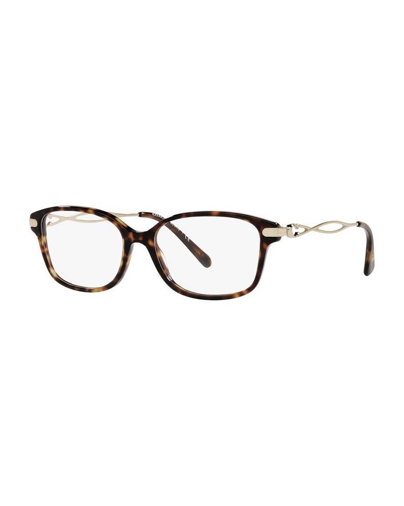 HC6172 Women's Rectangle Eyeglasses Dark Tortoise $22.89 Womens