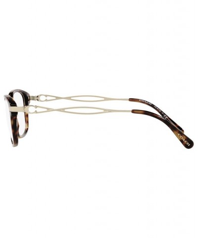 HC6172 Women's Rectangle Eyeglasses Dark Tortoise $22.89 Womens