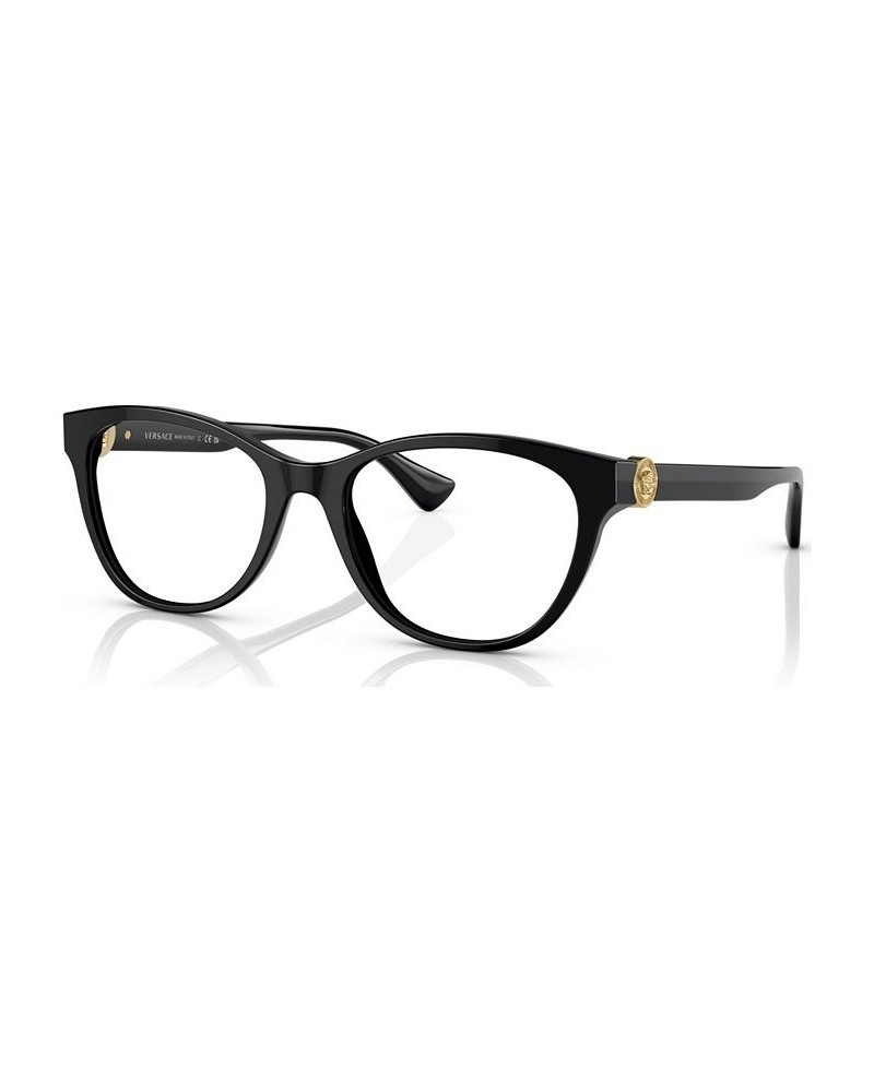 Women's Cat Eye Eyeglasses VE333055-O Black $33.28 Womens