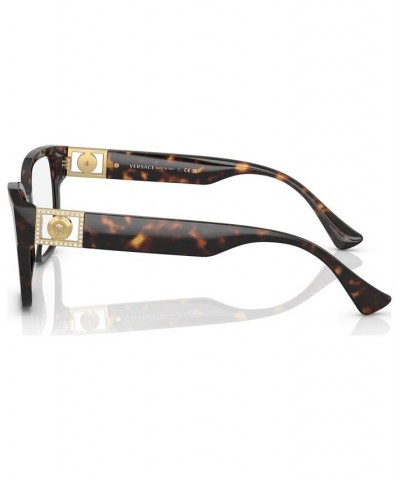 Women's Square Eyeglasses VE3329B54-X Havana $40.30 Womens