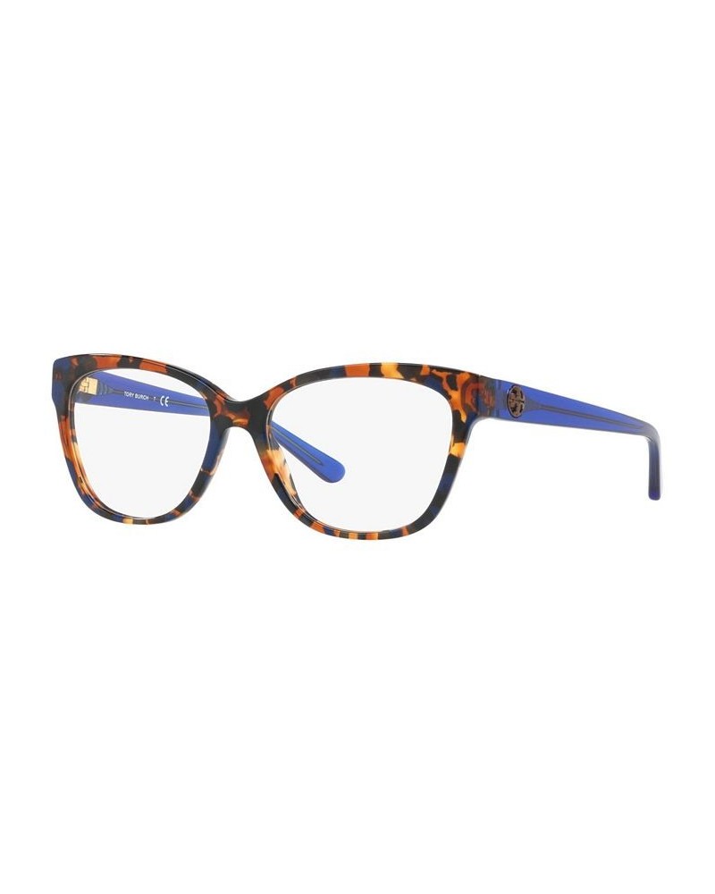 TY2079 Women's Square Eyeglasses Tort Blue $26.64 Womens