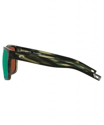 SPEARO XL Polarized Sunglasses 6S9013 59 253 MATTE REEF/GREEN MIRROR 580P $22.40 Unisex