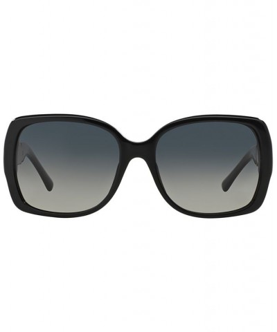 Polarized Sunglasses BE4160P Black/Grey Gradient Polarized $79.04 Unisex