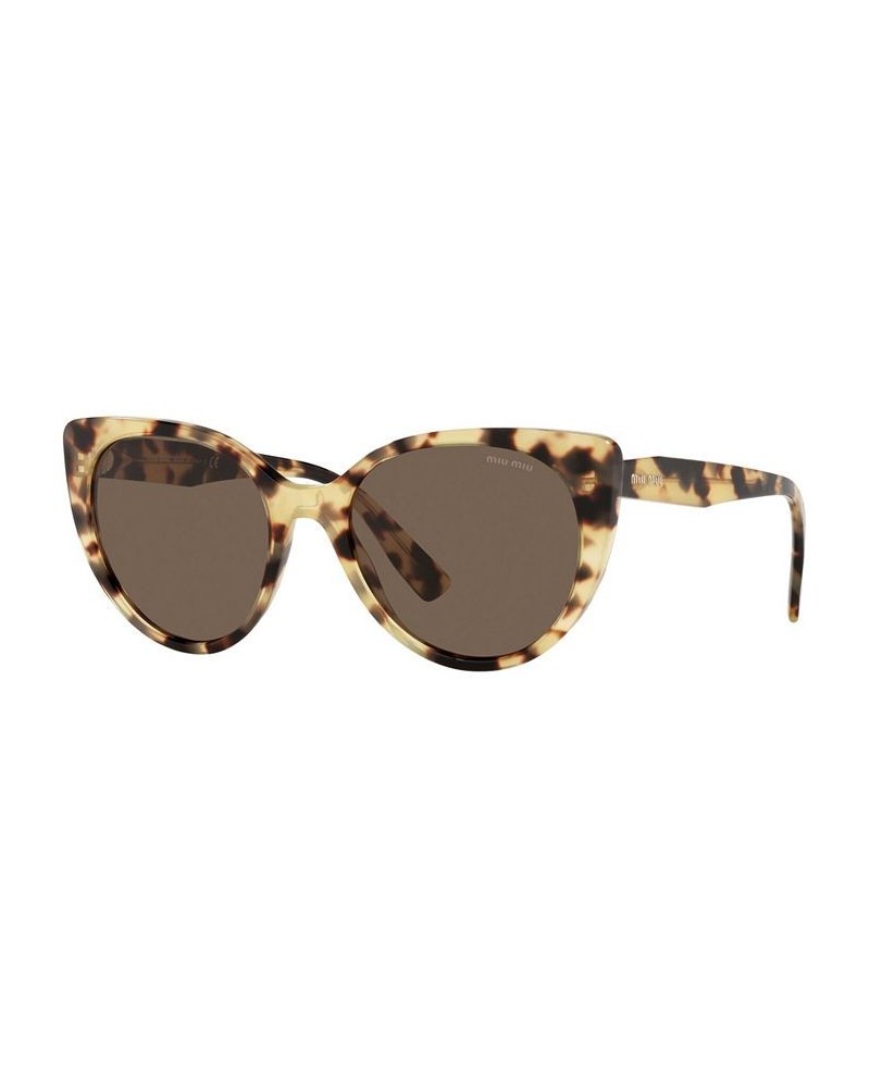 Women's Sunglasses MU 04XS 52 LIGHT HAVANA/BROWN $50.88 Womens