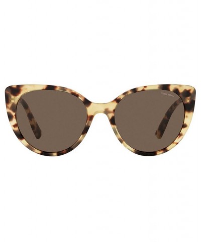 Women's Sunglasses MU 04XS 52 LIGHT HAVANA/BROWN $50.88 Womens