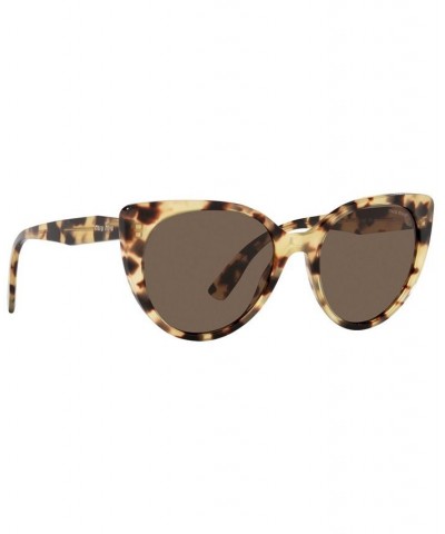 Women's Sunglasses MU 04XS 52 LIGHT HAVANA/BROWN $50.88 Womens