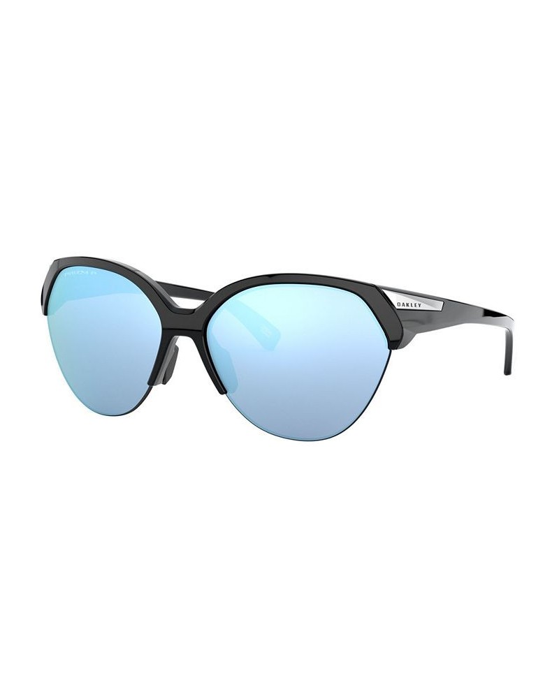 Women's Trailing Point Polarized Sunglasses OO9447 POLISHED BLACK/PRIZM DEEP H2O POLARIZED $24.36 Womens