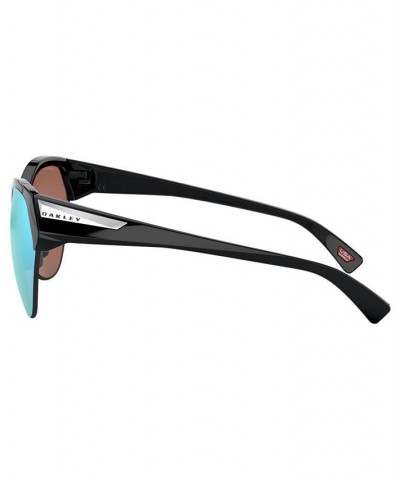 Women's Trailing Point Polarized Sunglasses OO9447 POLISHED BLACK/PRIZM DEEP H2O POLARIZED $24.36 Womens