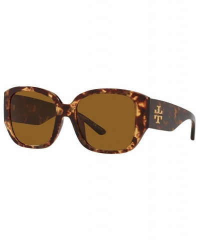 Women's Polarized Sunglasses TY9066U 54 Dark Tortoise $48.76 Womens