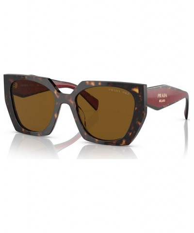 Women's Polarized Sunglasses PR 15WS54-P Tortoise $88.20 Womens