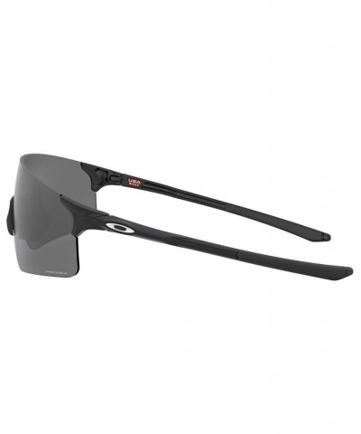 Men's Low Bridge Fit Sunglasses OO9454A Evzero Blades 38 Matte Black $54.81 Mens